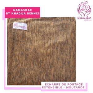 Echarpe de portage Namaskar By Khadija Bennis