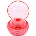 Suavinex Stérilisateur Nomade de sucette Rose