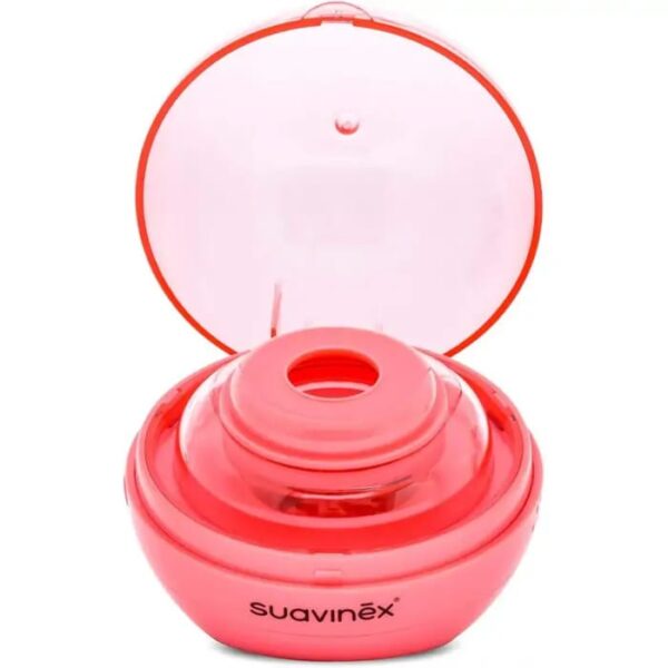 Suavinex Stérilisateur Nomade de sucette Rose