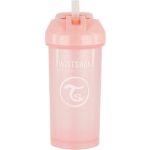 Twistshake Straw Cup 360ml 12+m Pearl Pink