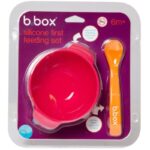 Bbox Set premier repas bol ventouse et cuillère en silicone Strawberry Shake