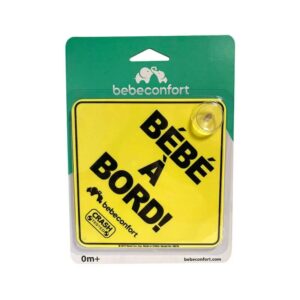 BÉBÉ À BORD - Sticker Plastifié Bébé Confort