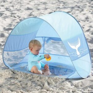 Ludi Piscine Pop-up et Tente anti-UV +10 MOIS