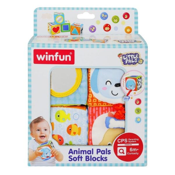 WINFUN Blocs souples Animal Pals +6mois