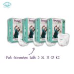 Pack 4 BAMBO NATURE CULOTTE D’APPRENTISSAGE TAILLE 5 XL 12-18 KG