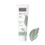 Cattier-Masque-Argile-Vert-Menthe-Poivree-Bio-100ml-nova-Parapharamacie-Maroc