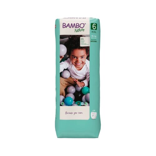 Bambo Nature Couches Culottes d'apprentissage Taille 6 (15kg+) 38 unités