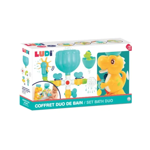 LUDI COFFRET DE BAIN DINO +10MOIS