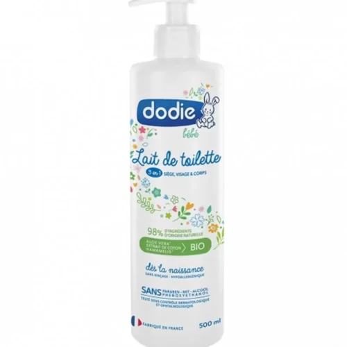 DODIE LAIT DE TOILETTE 3-EN-1 DES LA NAISSANCE 500ML