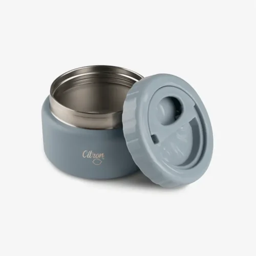 CITRON Thermos Alimentaire en Acier Inoxydable 250ml Citron - BLEU