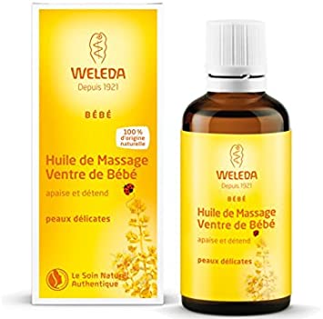 Privé : Weleda Huile de Massage Ventre de Bébé