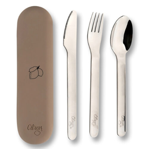 Citron Set de Couverts en acier inoxidable