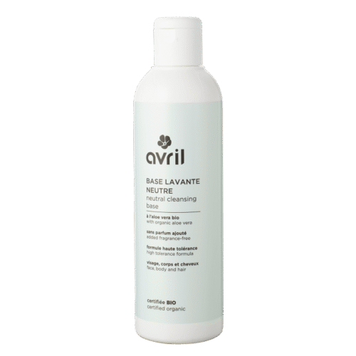 AVRIL BASE LAVANTE NEUTRE 240ML - CERTIFIÉE BIO