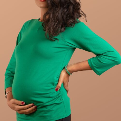 Tee-Shirt Grossesse VERT