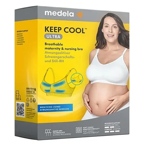 Medela Soutien-Gorge De Grossesse Et D Allaitement S Blanc