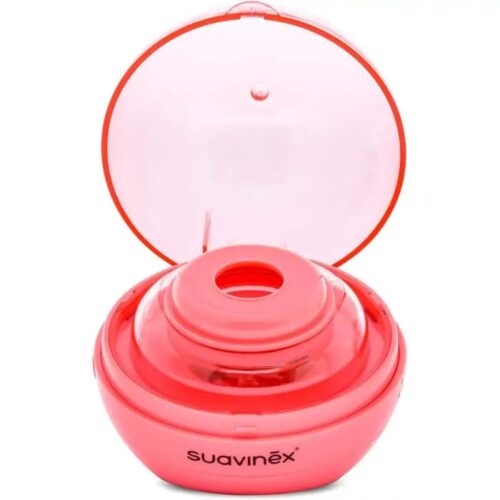 Suavinex Stérilisateur Nomade de sucette Rose