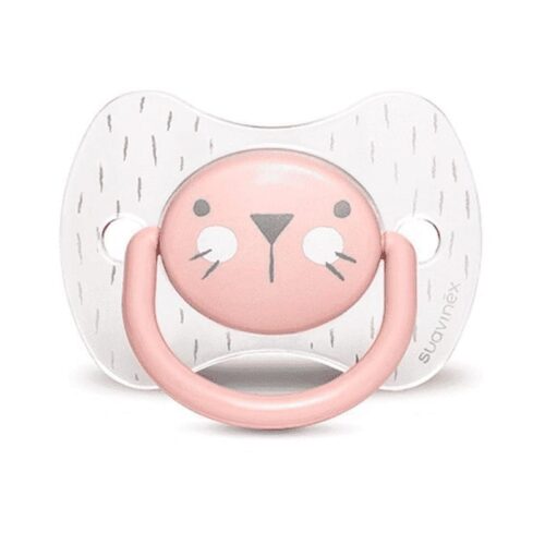 Suavinex Sucette Premium Silicone 6-18m Rose