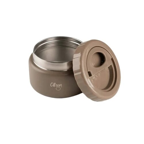 Thermos Alimentaire en Acier Inoxydable 250ml Citron - BRUN