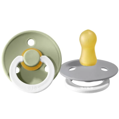Bibs Lot de 2 Tétines Nuit - Sage &; Cloud - 6-18 Mois