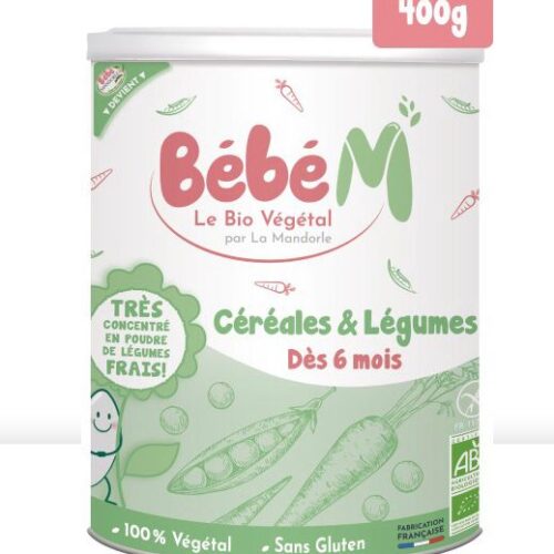 Bébé M Céréales et légumes 400g - Dès 6 mois  OFFRE ANTI GASPILLAGE