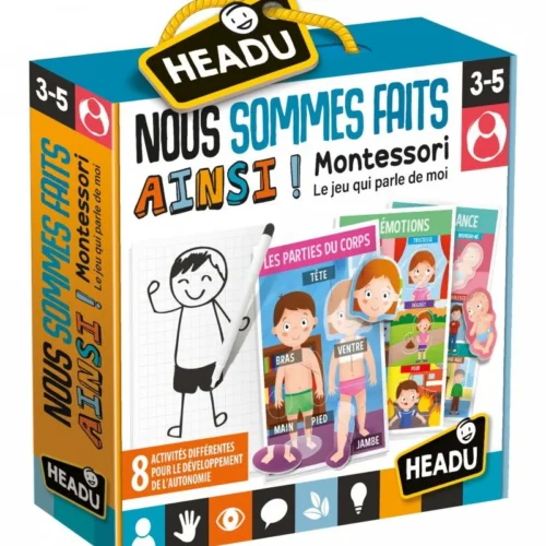 HEADU Nous sommes faits Montessori 3-5 ans