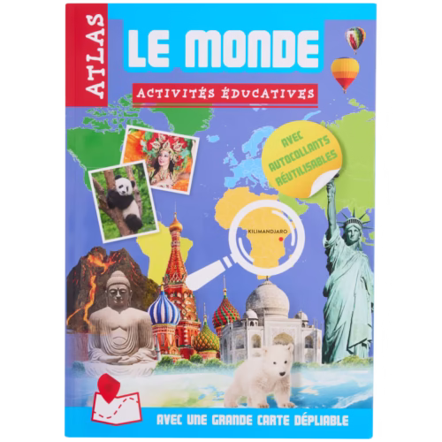 Livre d’activités Atlas - LE MONDE