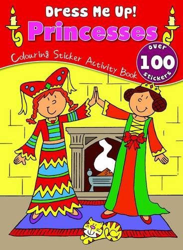 Livre de coloriage, d'autocollants et d'activités Princesses