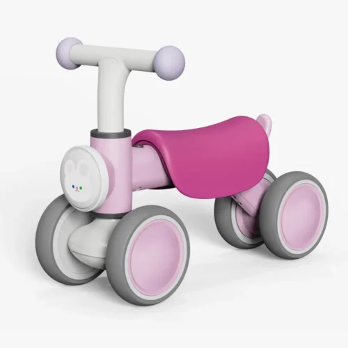 Lebei Vélo d’Équilibre pour Enfants Rose
