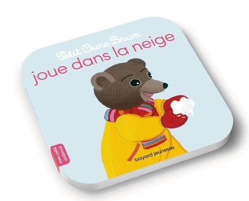 Petit Ours Brun joue dans la neige +6mois