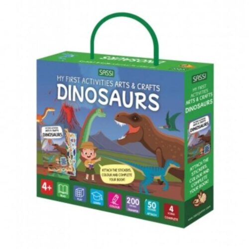 Mes premières activités Arts et artisanat Arts et artisanats : Dinosaures 4+