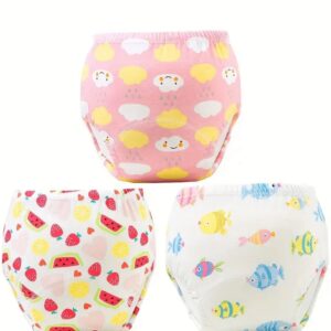 2 Couche d'apprentissage lavables taille L Pastèque