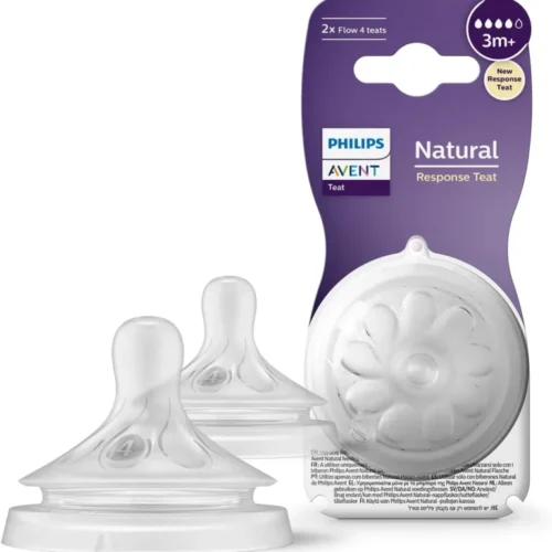 Philips Avent Tétine de biberon SCY964/02 Natural Response 3 mois+